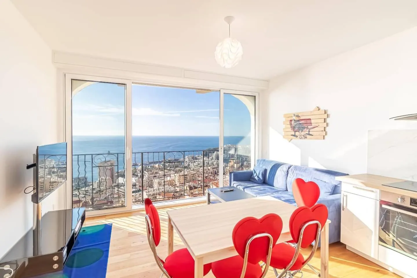 Amazing Sea View T2- Near Monaco Villa Beausoleil Frankrig